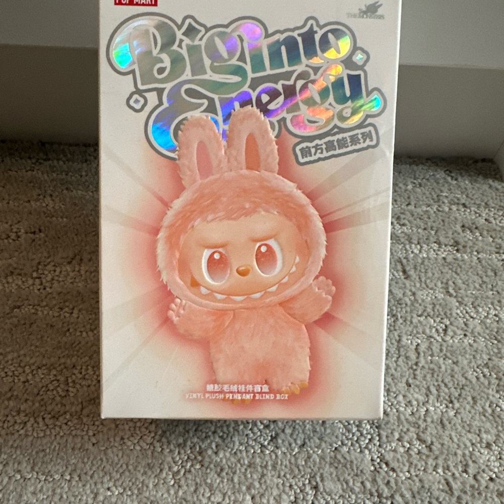 Pop Mart Big Into Energy Labubu Blind Box New Never Opened